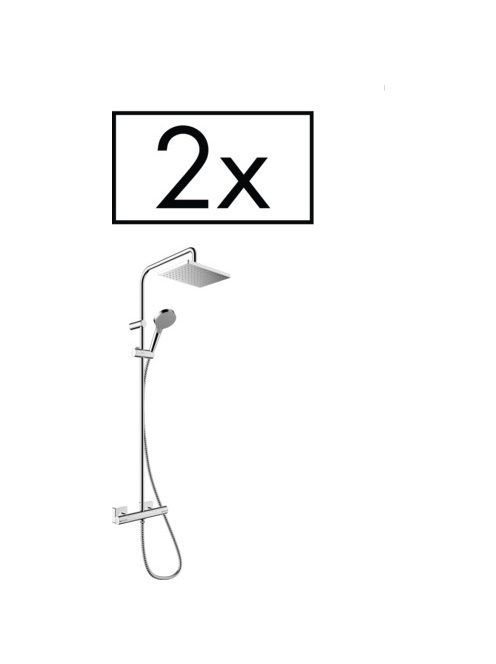 Hansgrohe Vernis Shape Zuhanyrendszer 230, 1 jet, zuhanyterm
