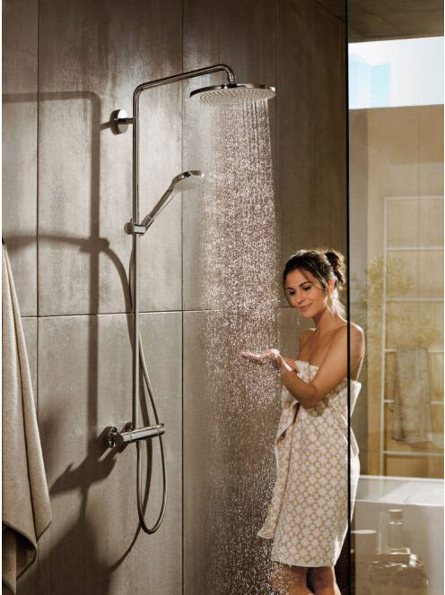 Hansgrohe Croma 280 1jet króm termosztátos zuhanyrendszer, E