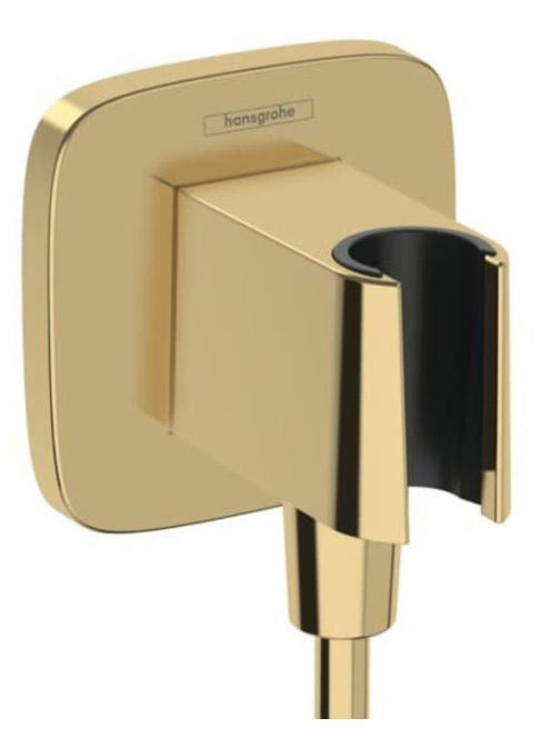 Hansgrohe FixFit Q Porter zuhanytartó fali csatlakozóval, po