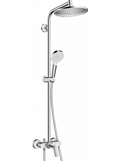 Hansgrohe Crometta S 240 1jet króm zuhanyrendszer csaptelepp