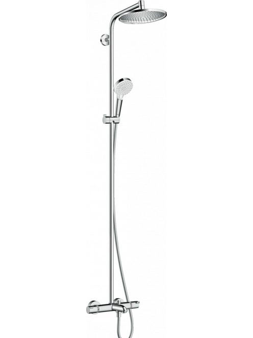 Hansgrohe Crometta S 240 1jet króm zuhanyrendszer kádtöltőve