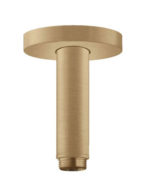Hansgrohe szálcsiszolt bronz mennyezeti csatlakozó S 100 mm