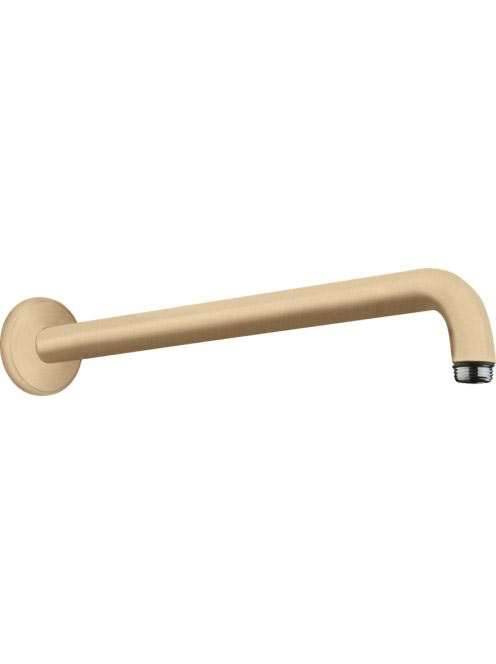 Hansgrohe szálcsiszolt bronz zuhanykar 389mm 27413140 - Fürd