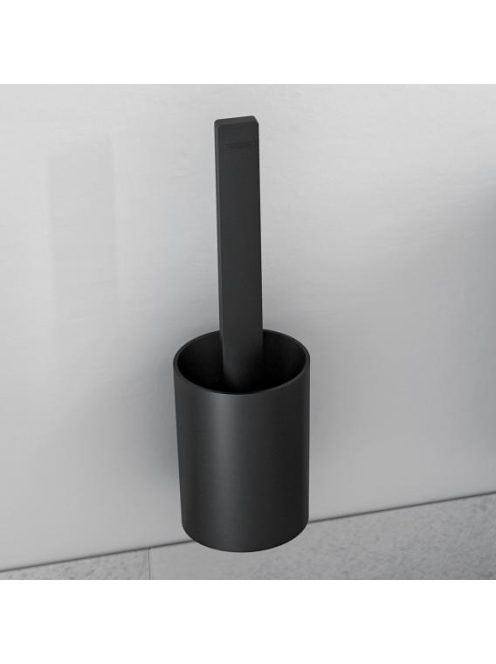 Hansgrohe WallStoris WC kefe tartó matt fekete 27927670 - Fü
