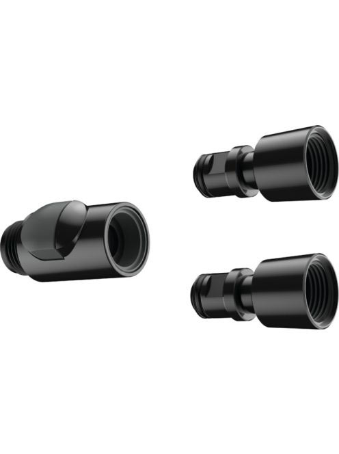 Hansgrohe fekete gyorscsatlakozó szett 28346000 - Fürdőszoba