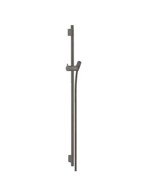 Hansgrohe Unica szálcsiszolt fekete/króm zuhanyrúd S Puro 90
