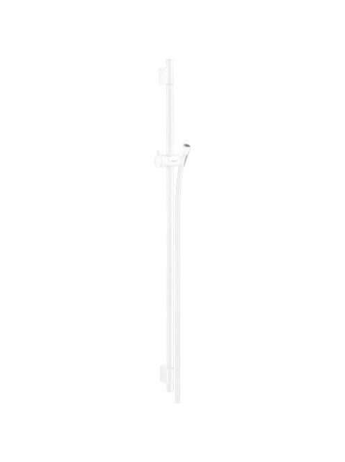 Hansgrohe Unica matt fehér zuhanyrúd S Puro 90cm-es zuhanycs