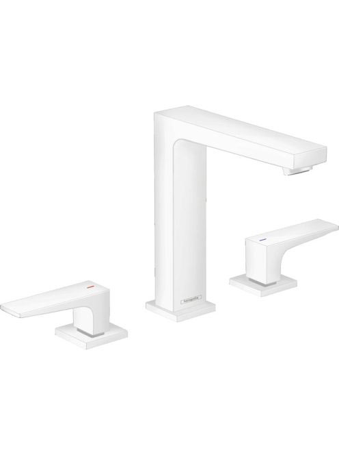 Hansgrohe Metropol 160 3-lyukú mosdócsaptelep matt fehér. pu