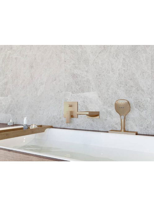 Hansgrohe Metropol szálcsiszolt bronz falsík alatti kádcsapt