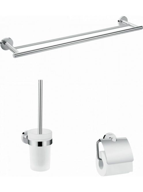 Hansgrohe Logis Universal 3 az 1-ben fürdőszobai szett, króm