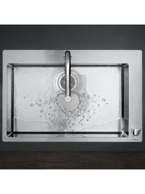 Hansgrohe C71-F660-08 mosogatótálca és csaptelep kombináció
