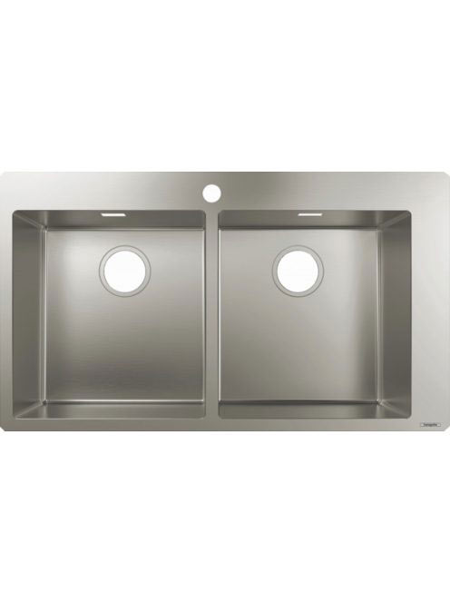Hansgrohe S71 kétmedencés beépíthető mosogató lefolyókészlet