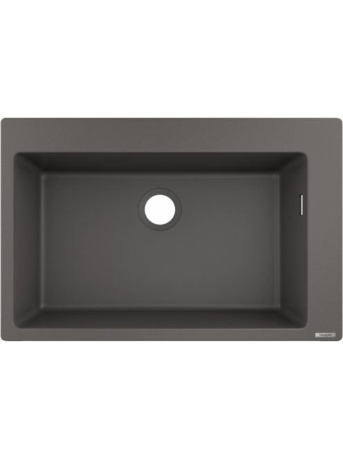 Hansgrohe S51 S510-F660 Beépített SilicaTec mosogató kőszürk