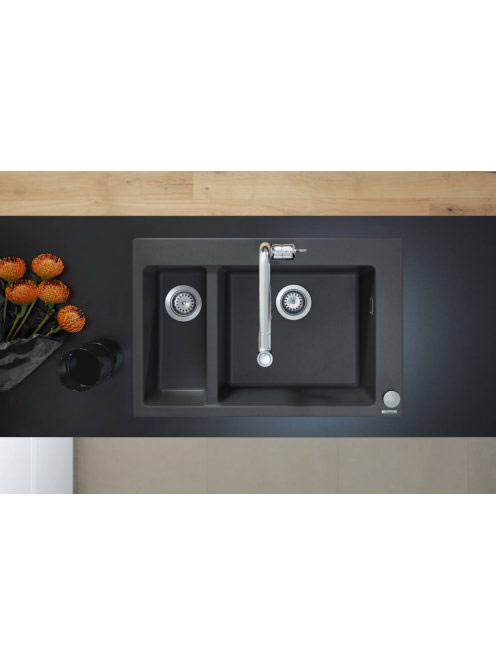 Hansgrohe S51 S510-F635 beépített mosogató 180/450 két meden