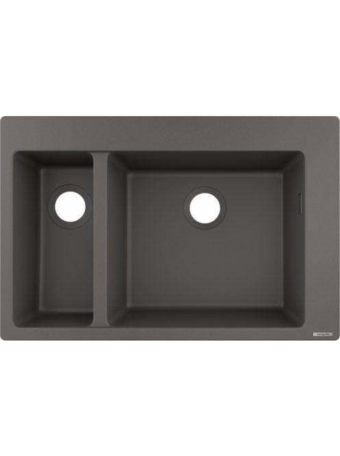 Hansgrohe S51 S510-F635 beépített mosogató 180/450 két meden