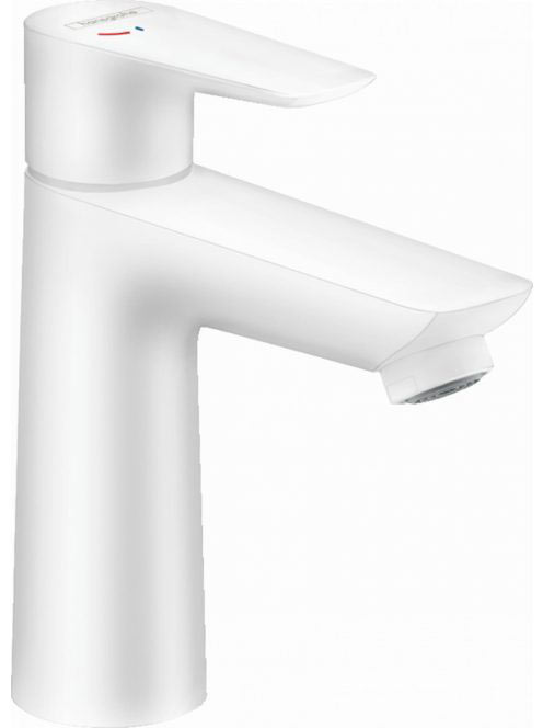 Hansgrohe Talis E 110 matt fehér mosdócsaptelep CoolStart, a