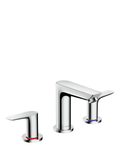 Hansgrohe Talis E króm 3-lyukú mosdócsaptelep automata lefol