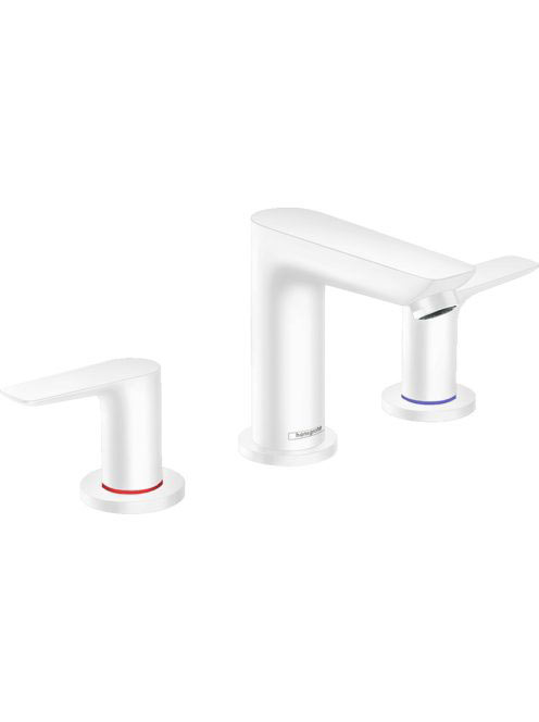 Hansgrohe Talis E matt fehér 3-lyukú mosdócsaptelep automata