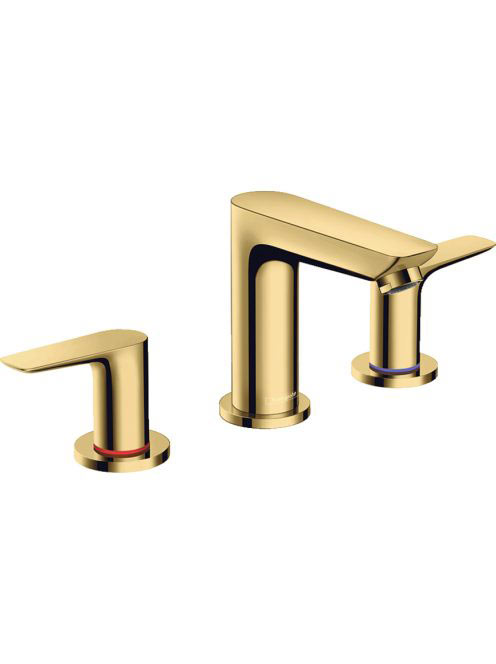 Hansgrohe Talis E polírozott arany hatású 3-lyukú mosdócsapt