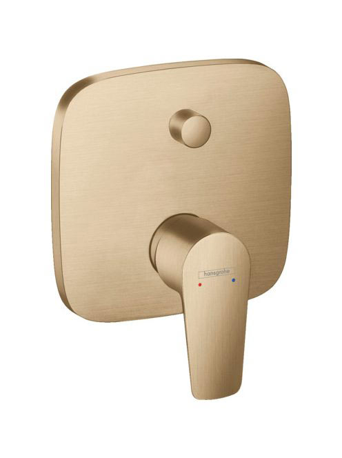 Hansgrohe Talis E szálcsiszolt bronz falsík alatti kádcsapte