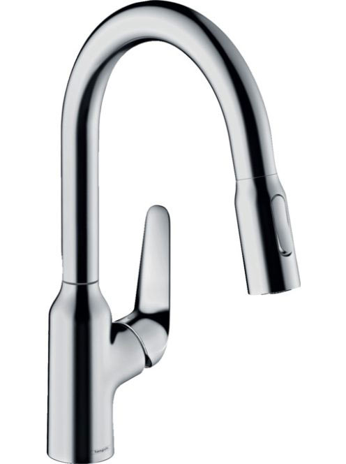 Hansgrohe Focus M42 konyhai csaptelep kihúzható kifolyóval 1
