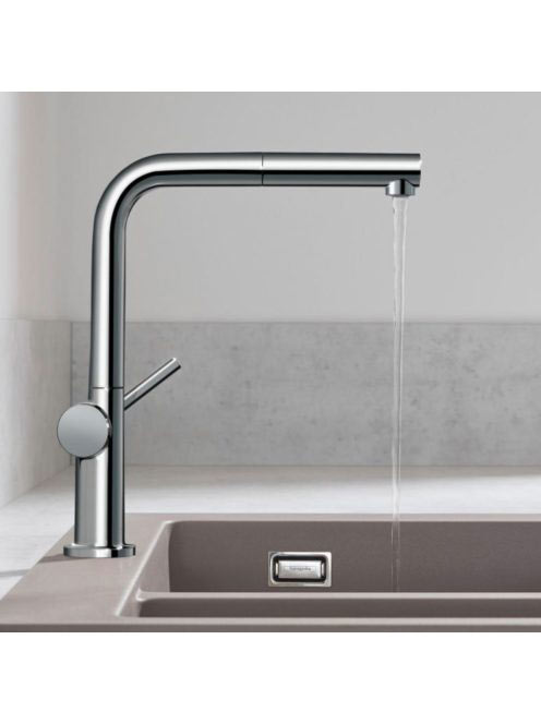 Hansgrohe Talis M54 króm konyhai csaptelep 270, kihúzható zu