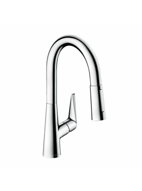 Hansgrohe Talis M51 króm konyhai csaptelep 160, kihúzható zu