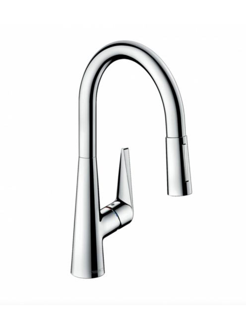 Hansgrohe Talis M51 króm konyhai csaptelep 200, kihúzható zu