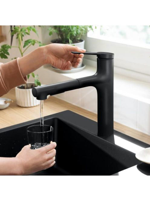 Hansgrohe Zesis M33 konyhai csaptelep 2 jet kihúzható kifoly