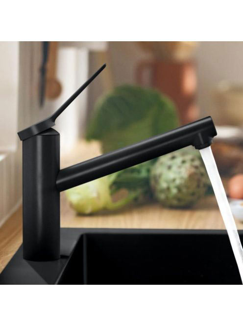 Hansgrohe Zesis M33 Egykaros konyhai csaptelep 140, matt fek