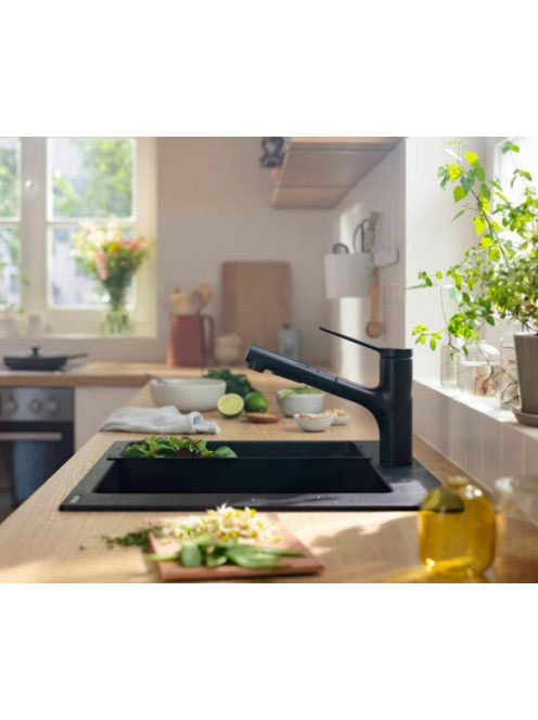 Hansgrohe Zesis M33 konyhai csaptelep 140, kihúzható fejjel