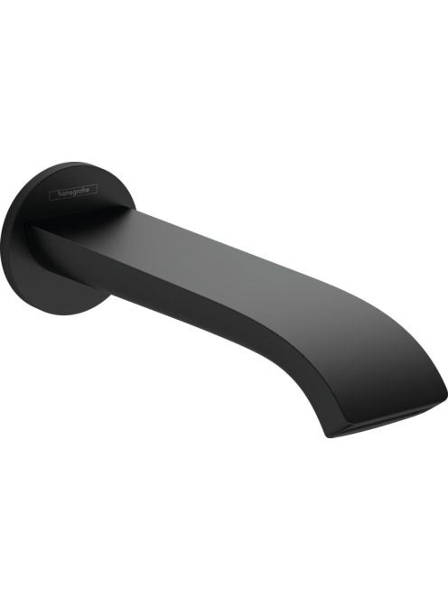 Hansgrohe Vivenis fali kádkifolyó 202 mm, matt fekete 754106