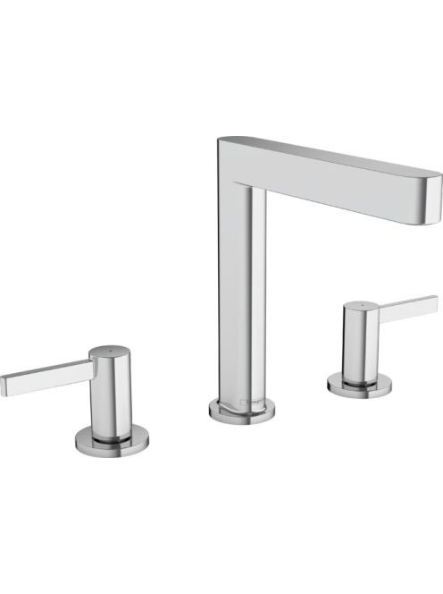 Hansgrohe Finoris 3 lyukú mosdócsaptelep 160, push-open lefo