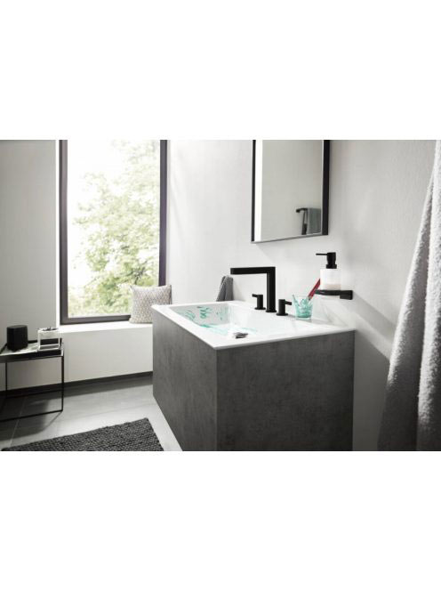 Hansgrohe Finoris 3 lyukú mosdócsaptelep 160, push-open lefo