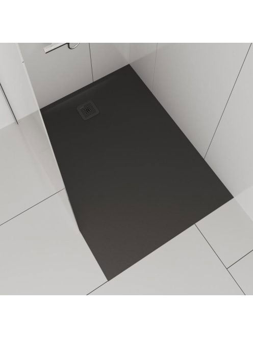 Laufen Pro 100x90 cm szögletes matt antracit zuhanytálca H21