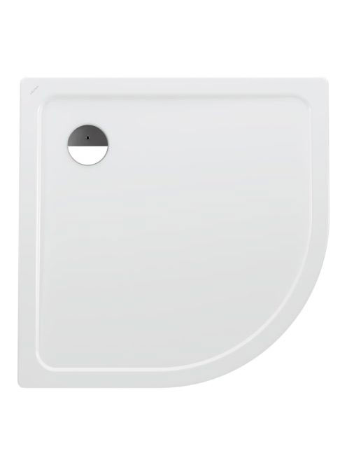 Laufen Platina íves acéllemez zuhanytálca 100x100x2,5 cm, fe