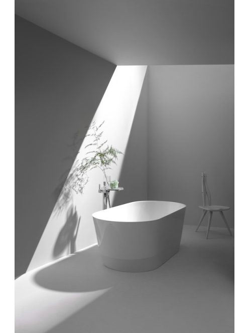 Laufen Pro ovális alakú szabadonálló marbond kád 150x70 cm H