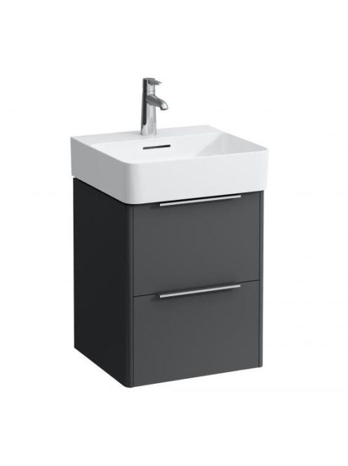 Laufen Base matt antracitszürke alsószekrény 43,3x51,5x39,1