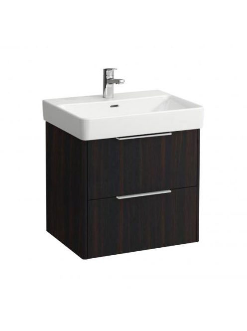 Laufen Base sötét szil alsószekrény 57x51,5x43,8 cm kettő fi