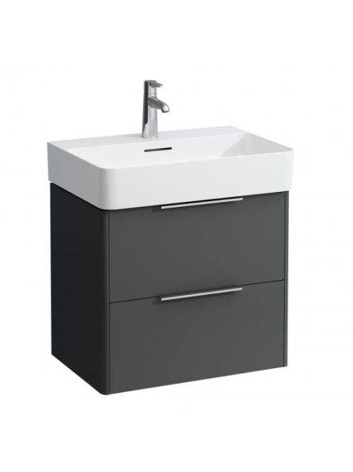 Laufen Base matt antracitszürke alsószekrény 58,3x51,5x39,1