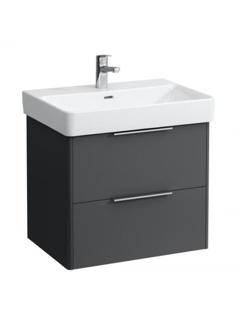 Laufen Base matt antracitszürke alsószekrény 61,5x51,5x43,8