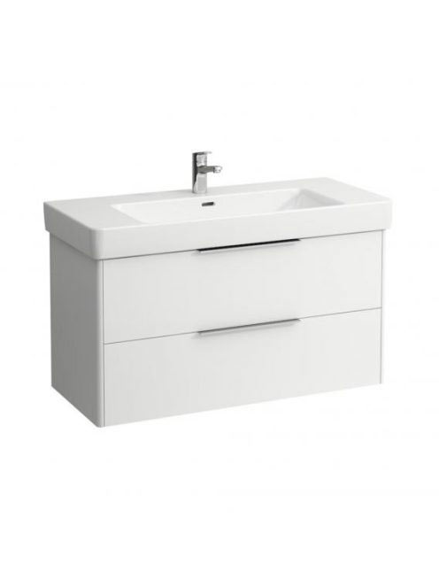 Laufen Base fényes fehér alsószekrény 101x51,5x43,8 cm kettő