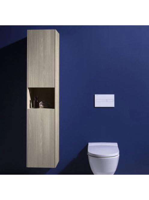 Laufen Base világos szil magas szekrény 165 cm 2 jobbos ajtó