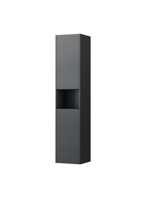Laufen Base matt antracitszürke magas szekrény 165 cm 2 jobb