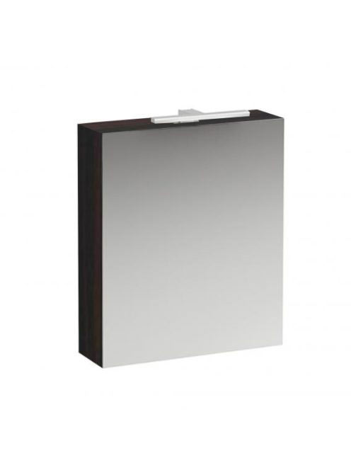 Laufen Base sötét szil tükrösszekrény 60 cm balos ajtóval, v