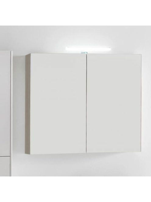 Laufen Base világos szil tükrösszekrény 80 cm kettő ajtóval,