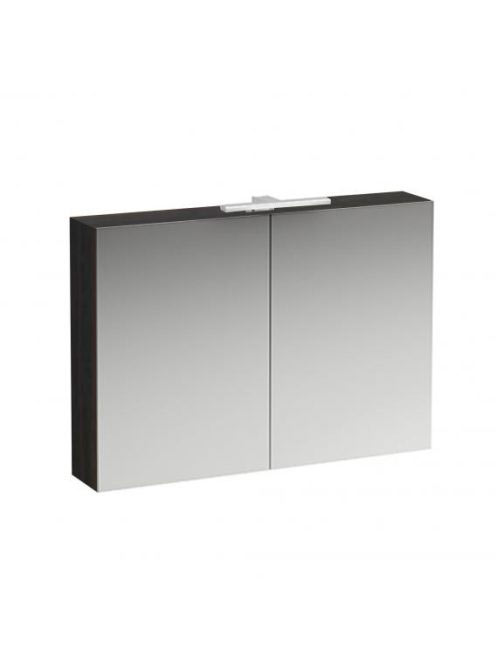 Laufen Base sötét szil tükrösszekrény 100x70x18,5 cm kettő a