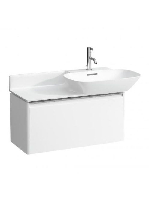 Laufen Base matt fehér alsószekrény 77x35x37 cm egy fiókkal