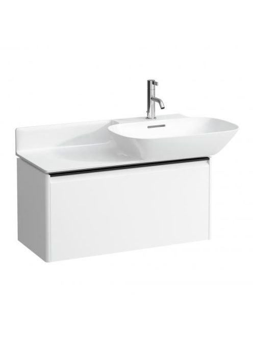 Laufen Base matt fehér alsószekrény 77x35x37 cm egy fiókkal