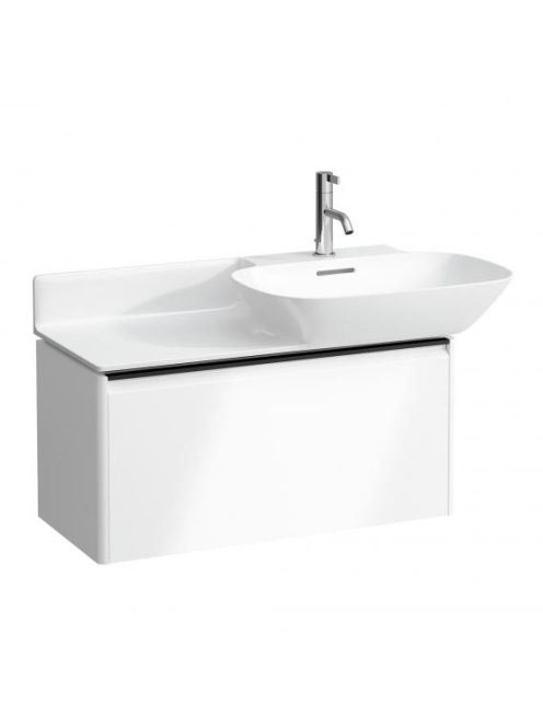 Laufen Base fényes fehér alsószekrény 77x35x37 cm egy fiókka